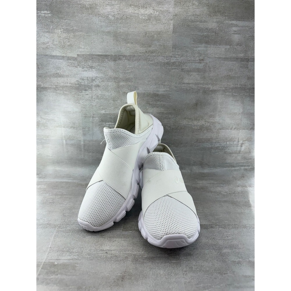 ASICS Gel-Quantum Lyte II White Slip On Sneakers 1202A257 Women Sz 6.5